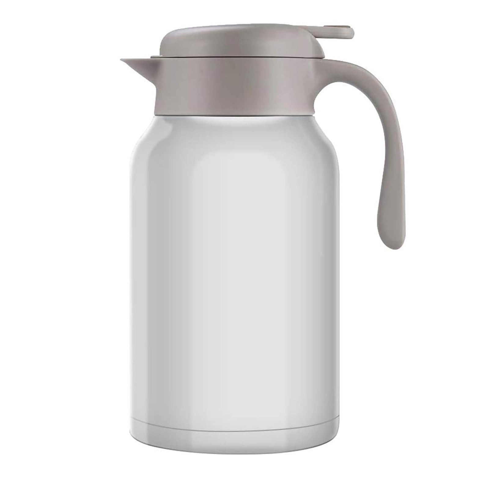  German-Designed 68 Oz (2 Liter) Thermal Coffee Carafe, Stainless Steel Insulated Double Wall