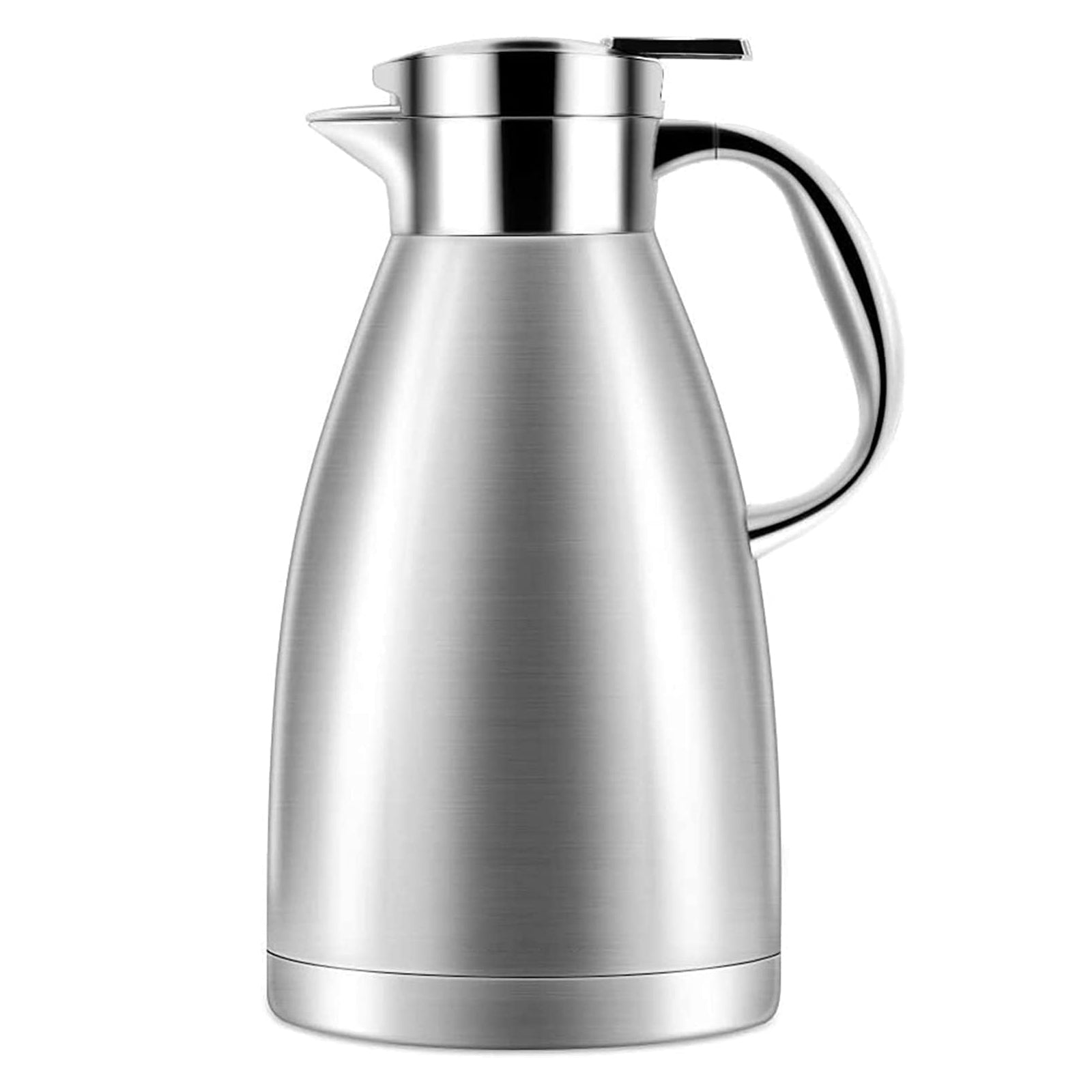 Water/Coffee/Tea Thermos Carafe/Pitcher/Pot/Jug, double wall insulated Food  Grade Stainless Steel Flask for 12+ Hours Hot or Cold beverage dispenser