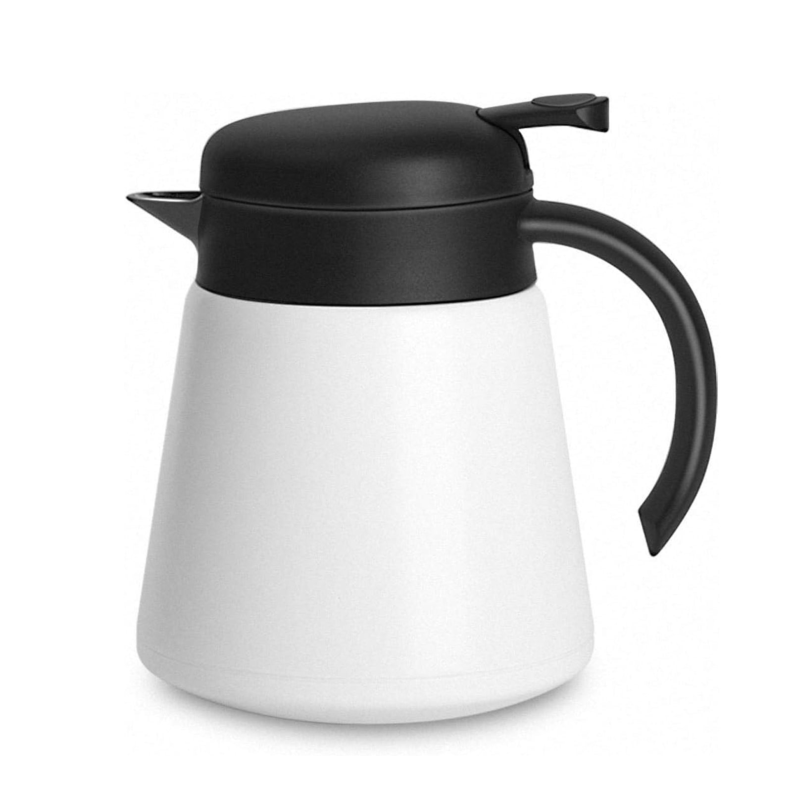  Lafeeca Thermal Coffee Carafe Tea Pot Stainless Steel, Double  Wall Vacuum Insulated, Cool Touch Handle, Hot & Cold Retention, Non-Slip  Silicone Base