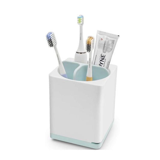 Small Toothbrush Holder Bathroom Electric Toothbrush and Toothpaste Organizer
