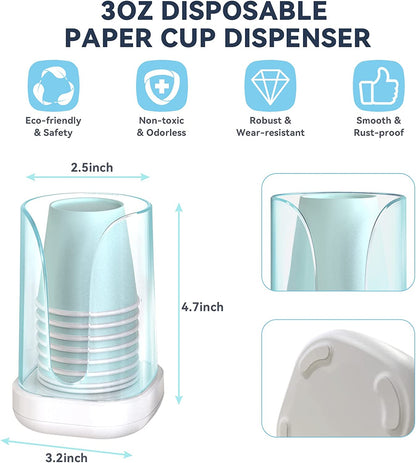 2 Pack Plastic Disposable Paper Cup Holder