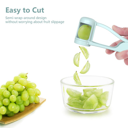 Grape Cutter for Toddlers, Grape Cherry Tomatoes Strawberry Cutter Tool